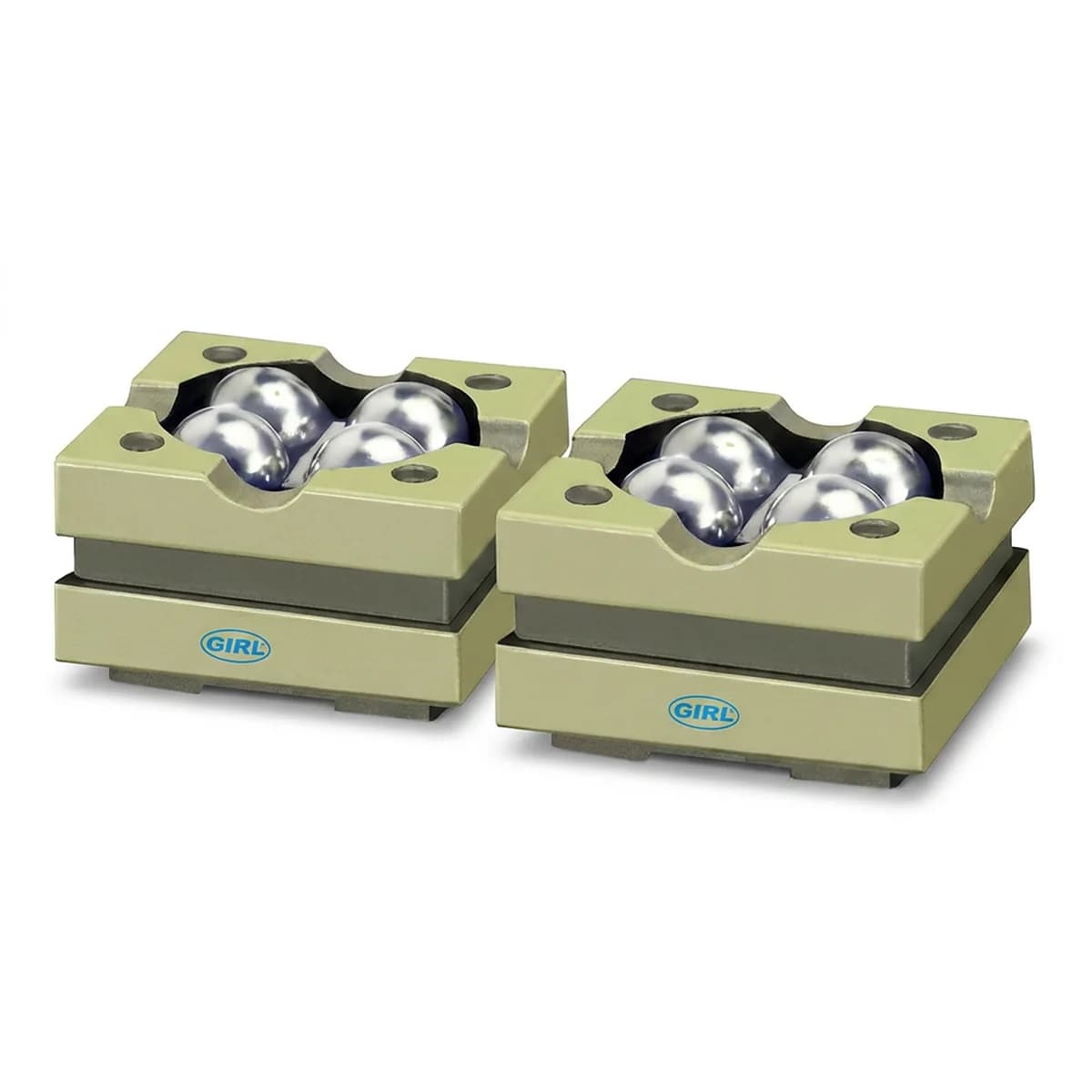 Crystal Ball Blocks with Clamps for Industrial & Workshop Use