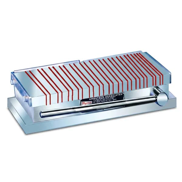 Crystal Permanent Magnetic Chuck Fine Pole - Heavy Duty