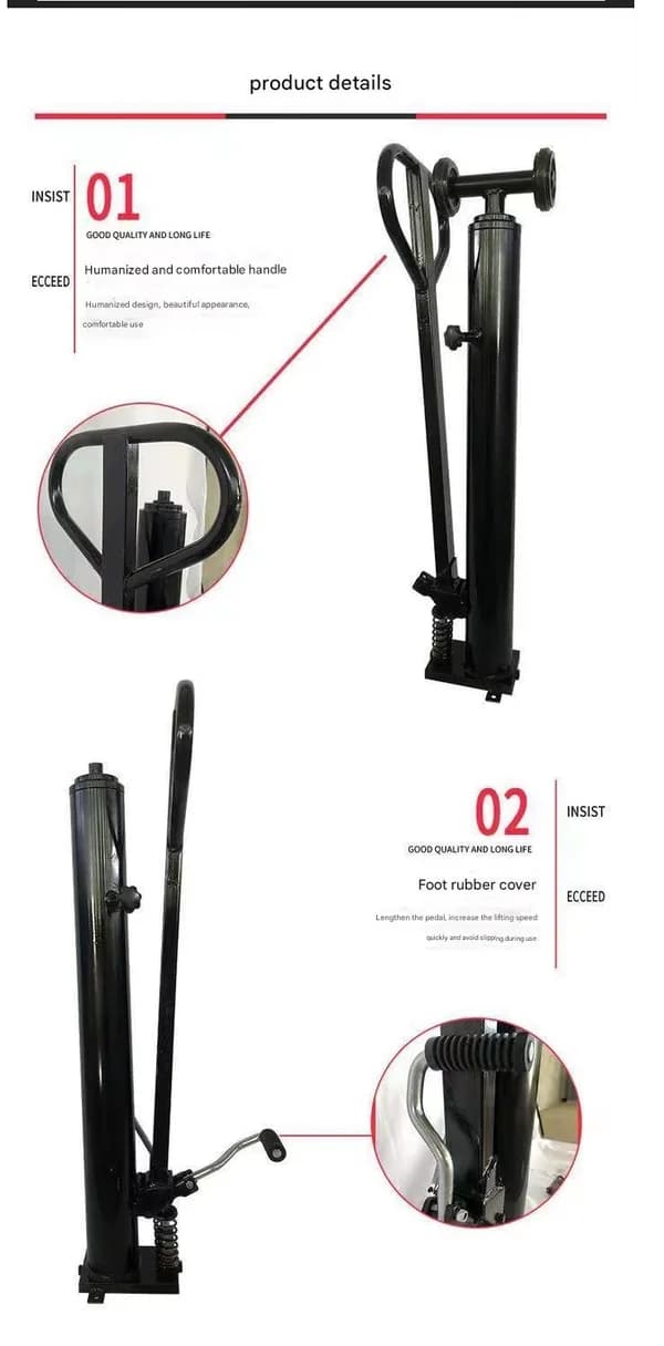 Spare: Hydraulic Piston Cylinder Assembly for Manual Stacker 1600 mm max lifting height