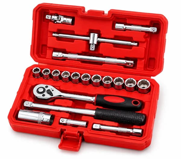 BAUM 3/8" Drive 20 Pcs Socket Set – Mirror Finish