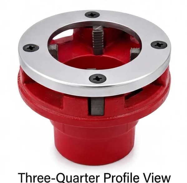 BAUM Die Head for Ratchet Pipe Threader
