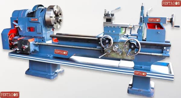 Belt Driven Heavy Duty Lathe Machine 15x15-125 Series