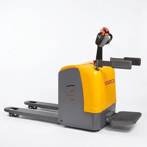 Pentagon Battery Operated Hydraulic Fully Electric Pallet Stand On Type