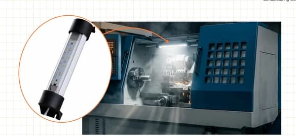 Surya LED CNC Machine Lamp Internal Ballast