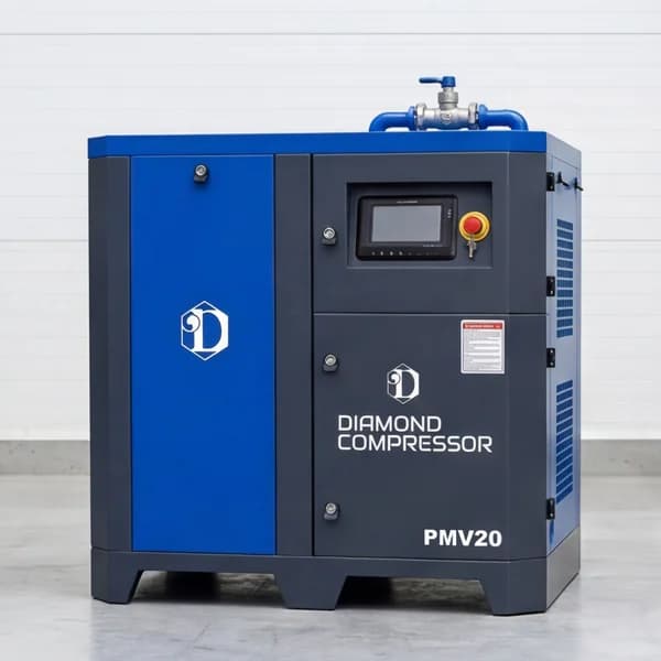 Diamond make Screw Air Compressor Base Mounted-Fixed Speed - VFD