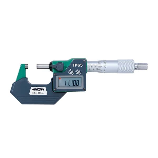 Insize Waterproof Digital Outside Micrometers (With Data Output) Code: 3101