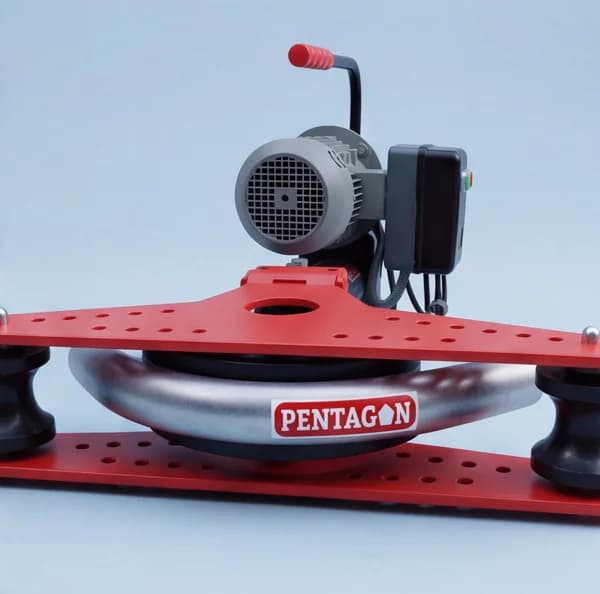 Pentagon Hydraulic Motorised hinged frame Pipe Bender