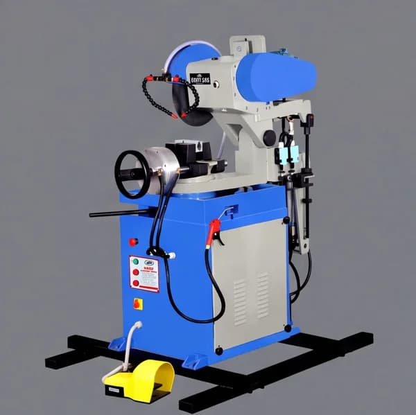 Pentagon Semi Automatic Pipe, Tube and Bar Cutting Machine (SOHIT-350")