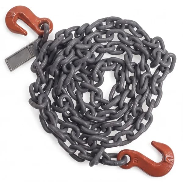 TUFLIFT Grade 80 Alloy Steel Lifting Chain -  Heavy Duty Chain Sling for Crane, Hoist & Material Handling