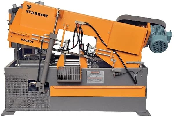 Sparrow Horizontal Metal Cutting Bandsaw Machine Fully Automatic (PLC Model)