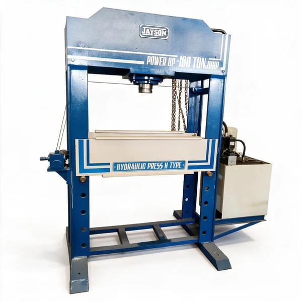 jaysons make Four Pillar Type Hand Operated Hydraulic Press