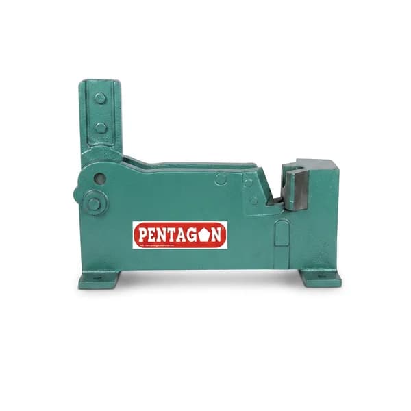 Pentagon Hand Operated Geared Type TOR Steel Bar Shearing Machine 