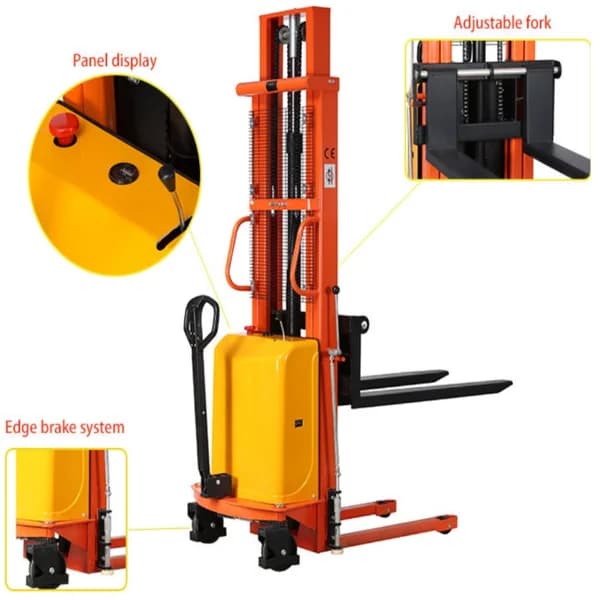 Battery Operated Semi Electric Stacker 3M
