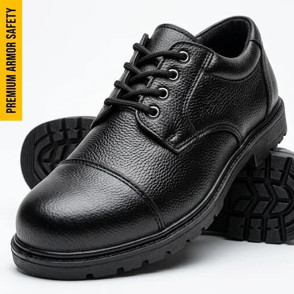 DSK -OXFORD-l- (SECURITY GUARD) Industrial Safety shoe
