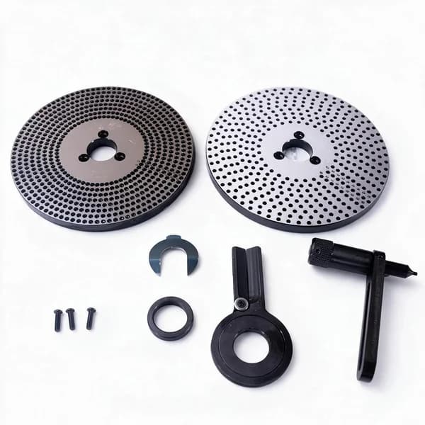 Pentagon Dividing Plates for Horizontal and Vertical Rotary Table Model
