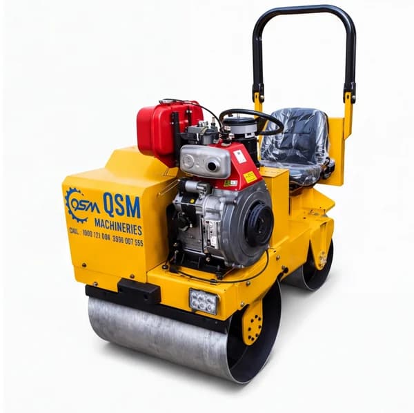 QSM Ride On Vibratory Roller