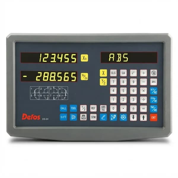 DELOS Brand 3 axis DRO Set with suitable scales, fitting items and all accessories package