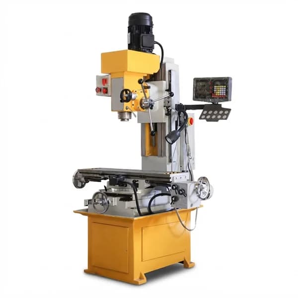 Geared Head Vertical Drilling cum Milling machine