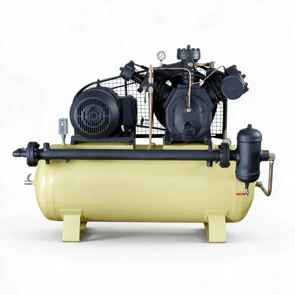 Diamond Brand Two Stage Lubricated Reciprocating Air Compressor
