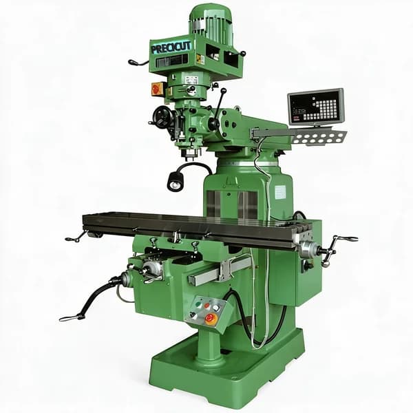 PRECICUT Vertical RAM Turret Milling Machine