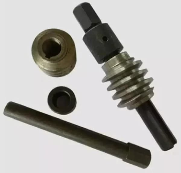Worm Feed Gear/Rotor Gear Assembly For Ram Adapter 