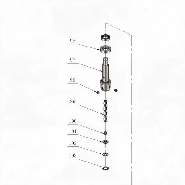 Schifler SWC 40 Drill Spindle Assembly