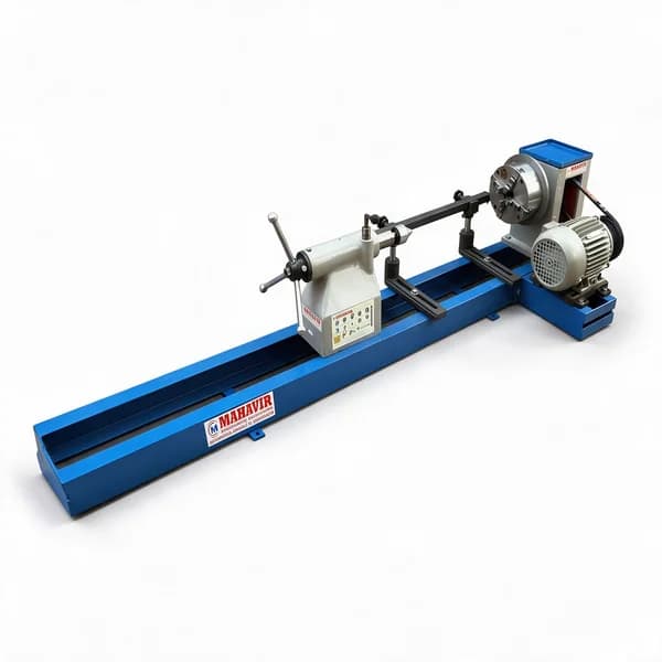 Mahavir Heavy Duty Wood Turning Lathe Machine