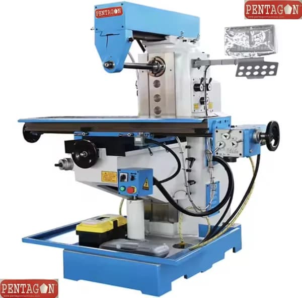 Pentagon Horizontal Knee type Geared Head Milling Machine Model ZX6350H