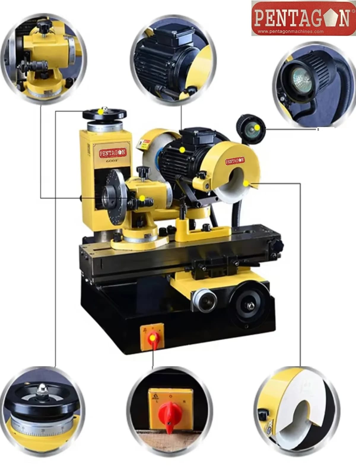 Universal Tool and Cutter Grinder Machine Model : MR-600F