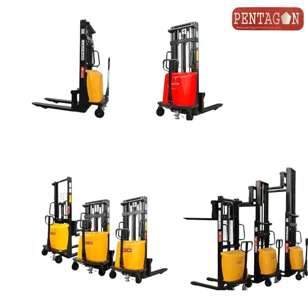 Battery Operated Semi Electric Stacker 