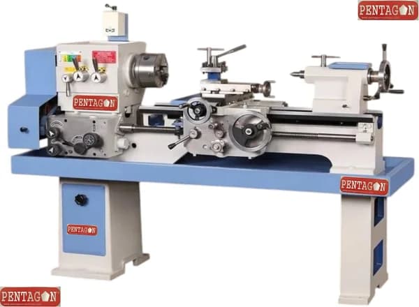 Geared Head Light Duty Lathe Machine model LDAGL-1370/4'6"