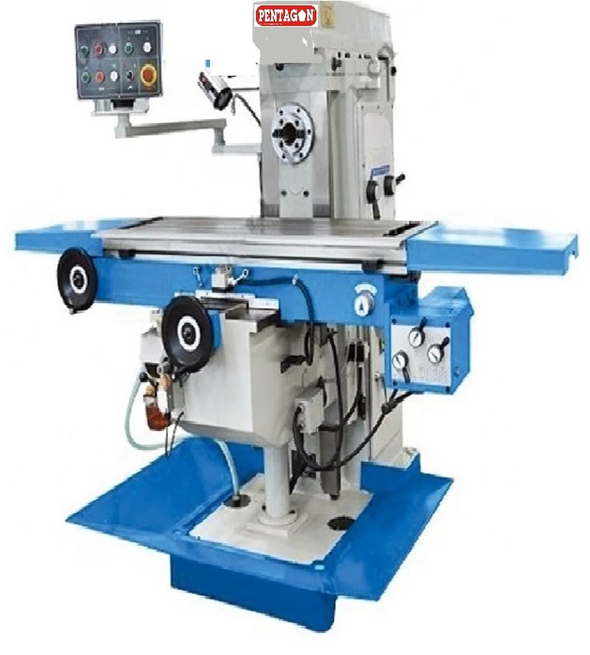 Horizontal Knee type Geared Head Milling Machine