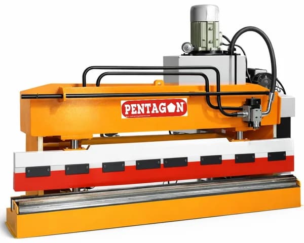 Motorized Hydraulic sheet Bending Machine