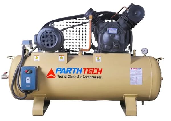 Heavy Duty Industrial Air Compressor with Two Stage Double Cylinder