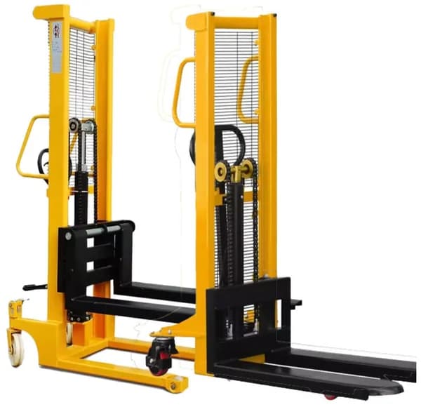 Hydraulically operated Manual Stacker Forklift