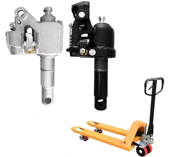 Hydraulic Pallet Truck Release Valve Assembly with Control Lever (Complete Unit)