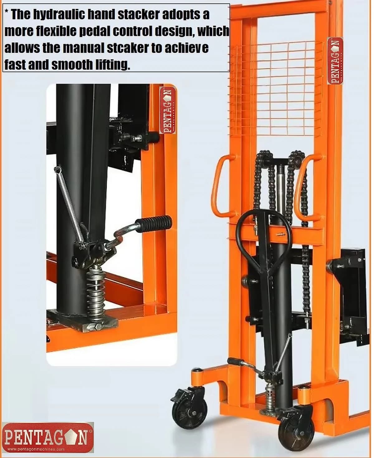 Manual Drum Lifter Stacker for Industrial Drum Handling