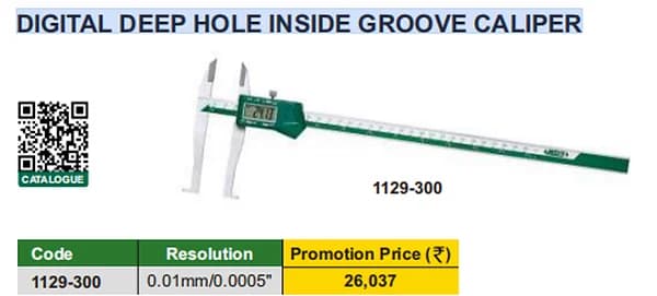 DIGITAL DEEP HOLE INSIDE GROOVE CALIPER
