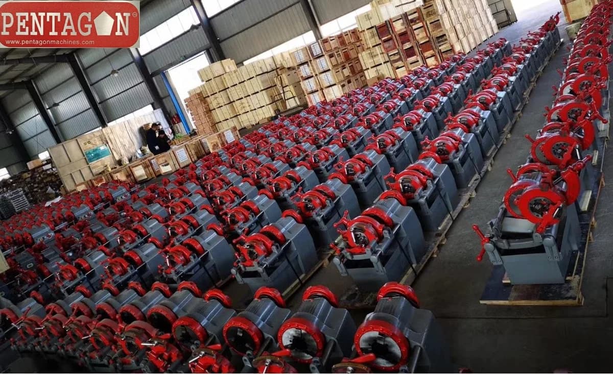 Portable Electric Pipe Threading Machine