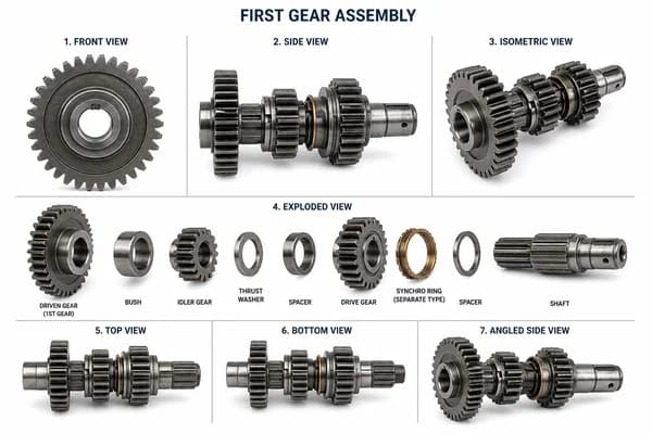 FIRST GEAR ASSEMBLY