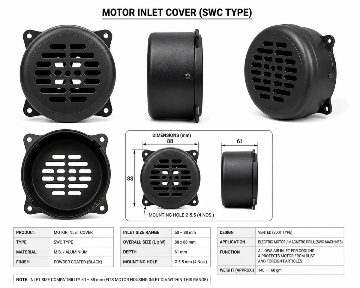 MOTOR INLET COVER