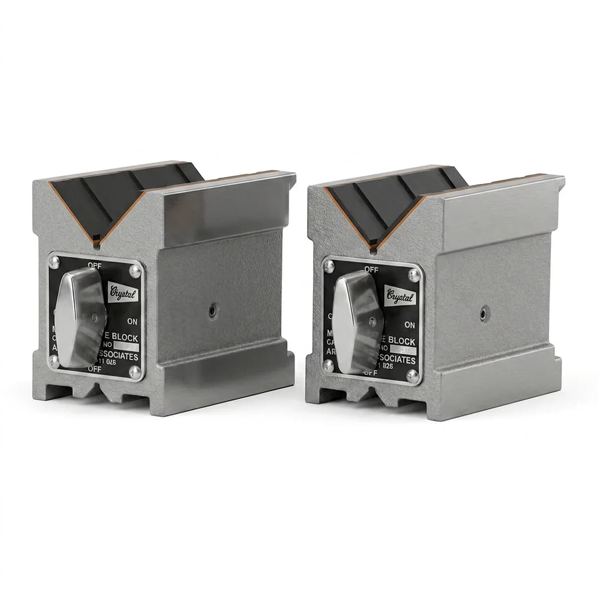 Crystal Magnetic Carbide V Block Set