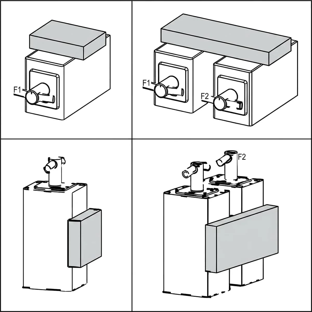 Crystal Magnetic Rectangular Block Set