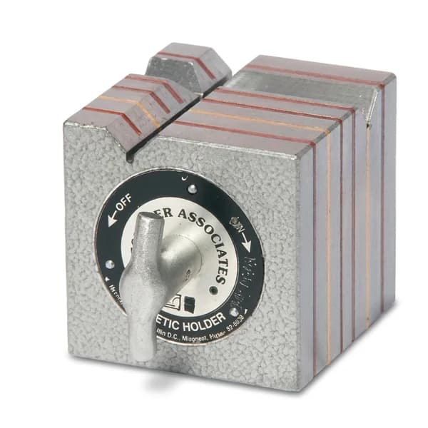 Crystal Magnetic V Block With Two Vee