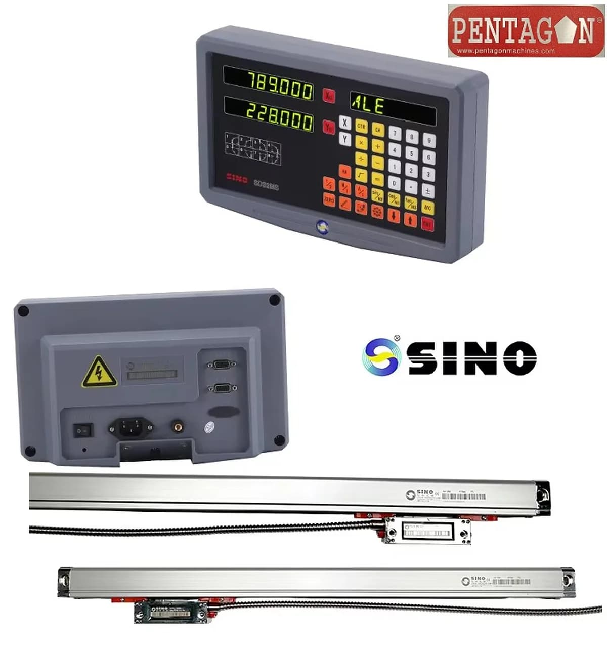 Linear Encoder Sensor for Optical Glass Linear Scale DRO System