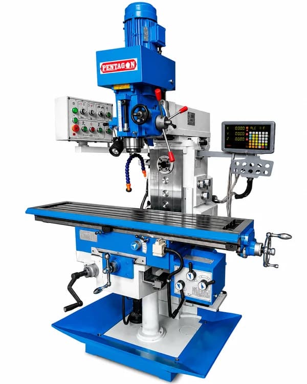 Universal Knee type Geared Head Drilling cum Milling machine