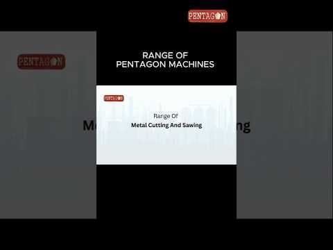 Pentagon Gear type Mechanical Power Hacksaw Machine — demo