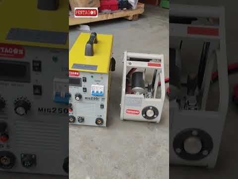 PENTAGON Heavy Duty MIG-CO2 Gas Shielded Inverter Welding Machine — demo