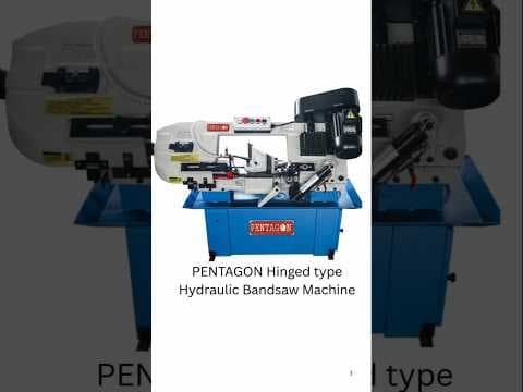 BS Series Hydraulic Swing/Miter Type Metal Cutting Bandsaw Machine — demo