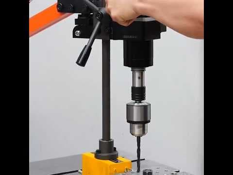 PENTAGON Flexible Arm Type Servo Electric Drilling cum Tapping Machine — demo